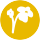 Canola crop icon